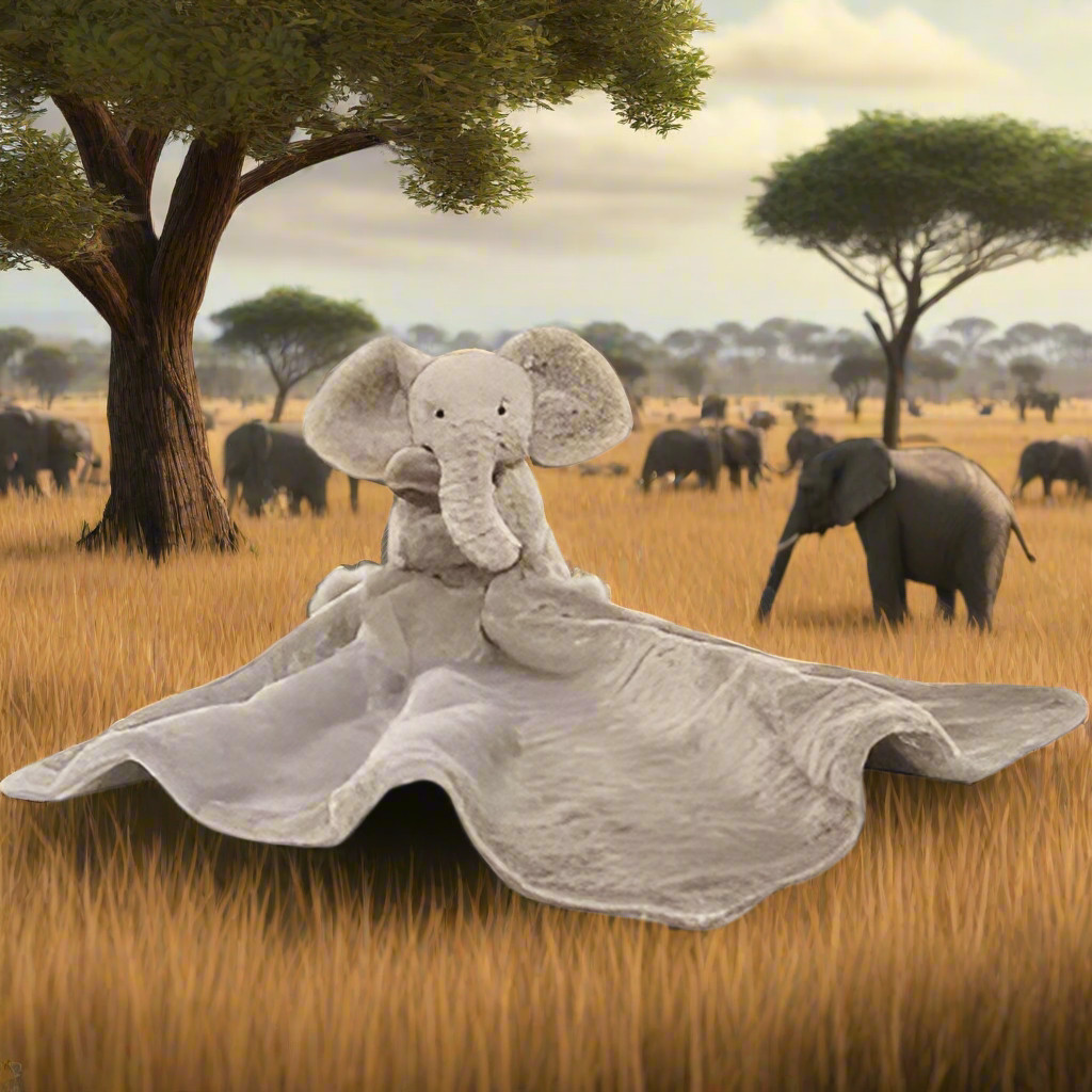 JELLYCAT SMUDGE ELEPHANT SOOTHER – Thebaytreechippenham