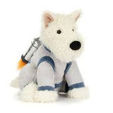 JELLYCAT MUNRO SCOTTIE DOG SPACE OUTFIT